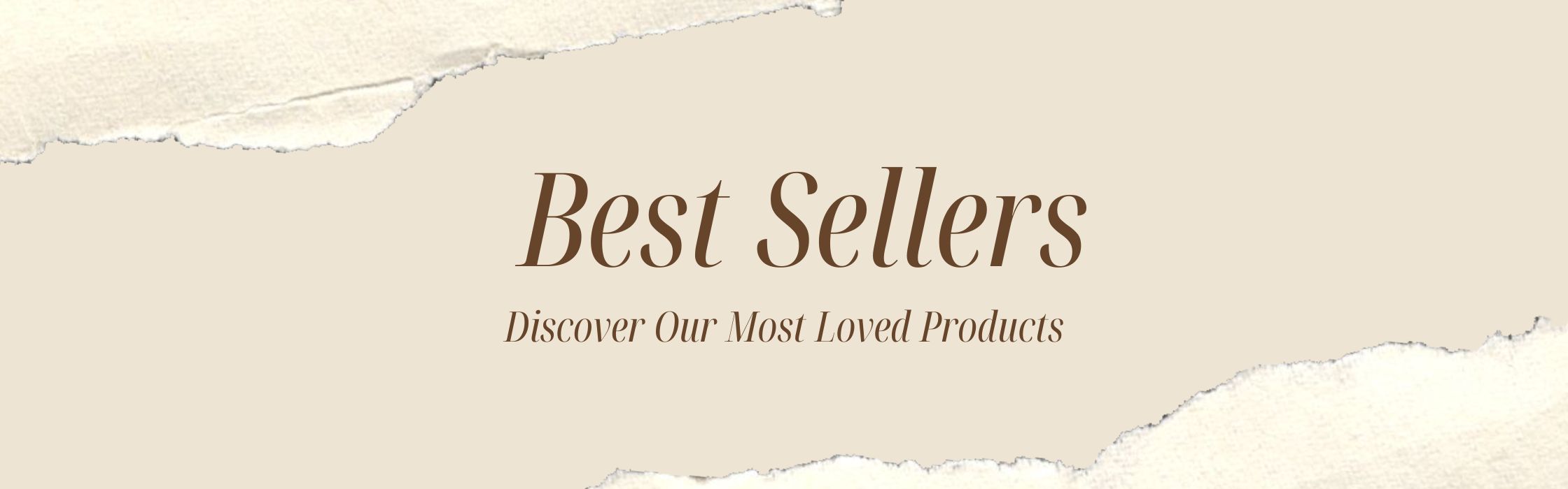 Best Sellers Banner
